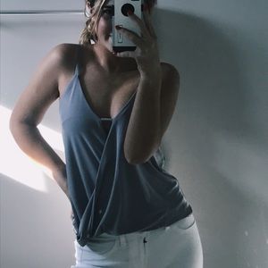 lulus grey top!!